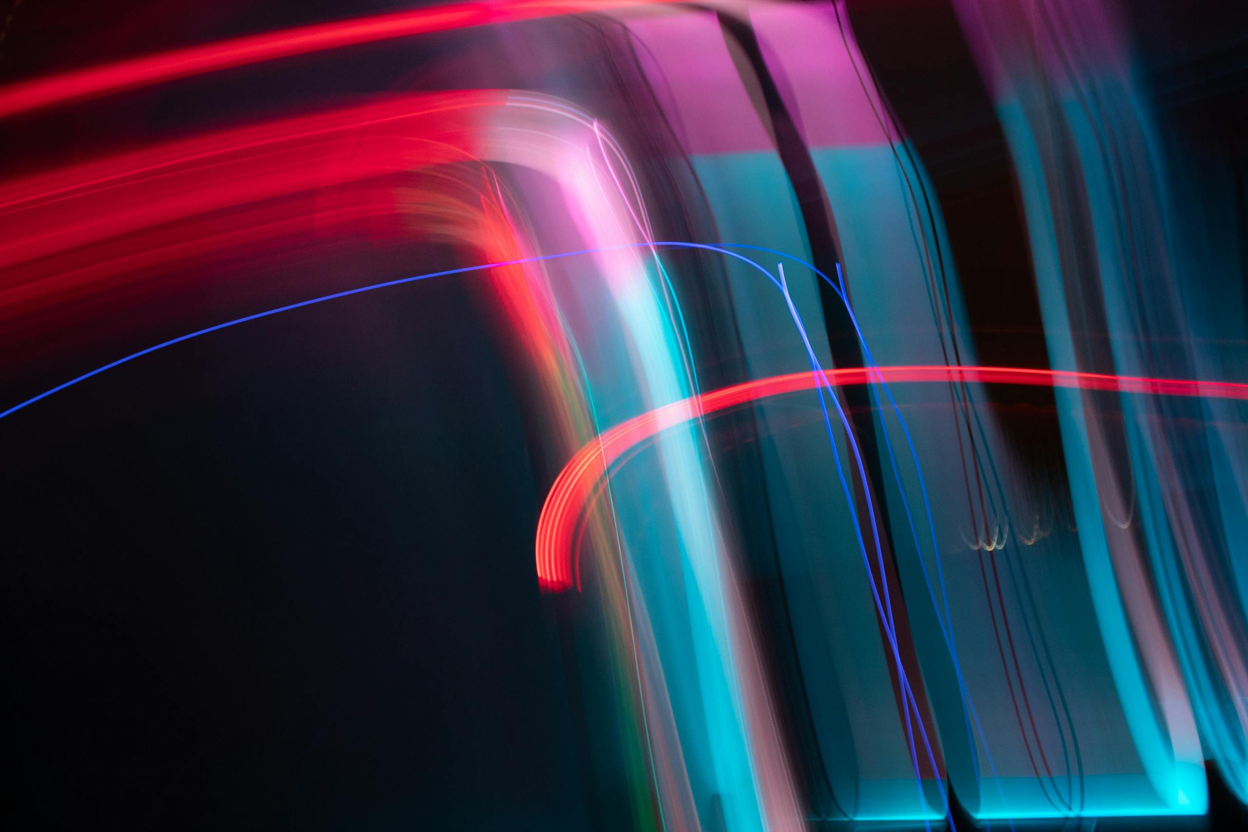 Colorful Long Exposure Light Streaks - FTD Sponsorships