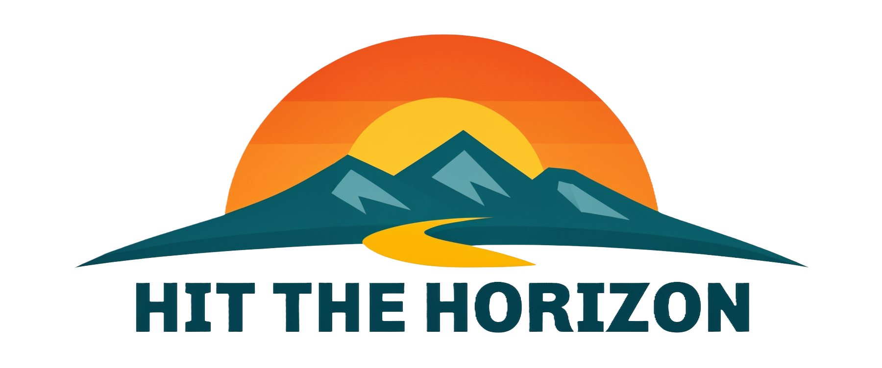 Hit The Horizon Alternate Logo - WIDE HR