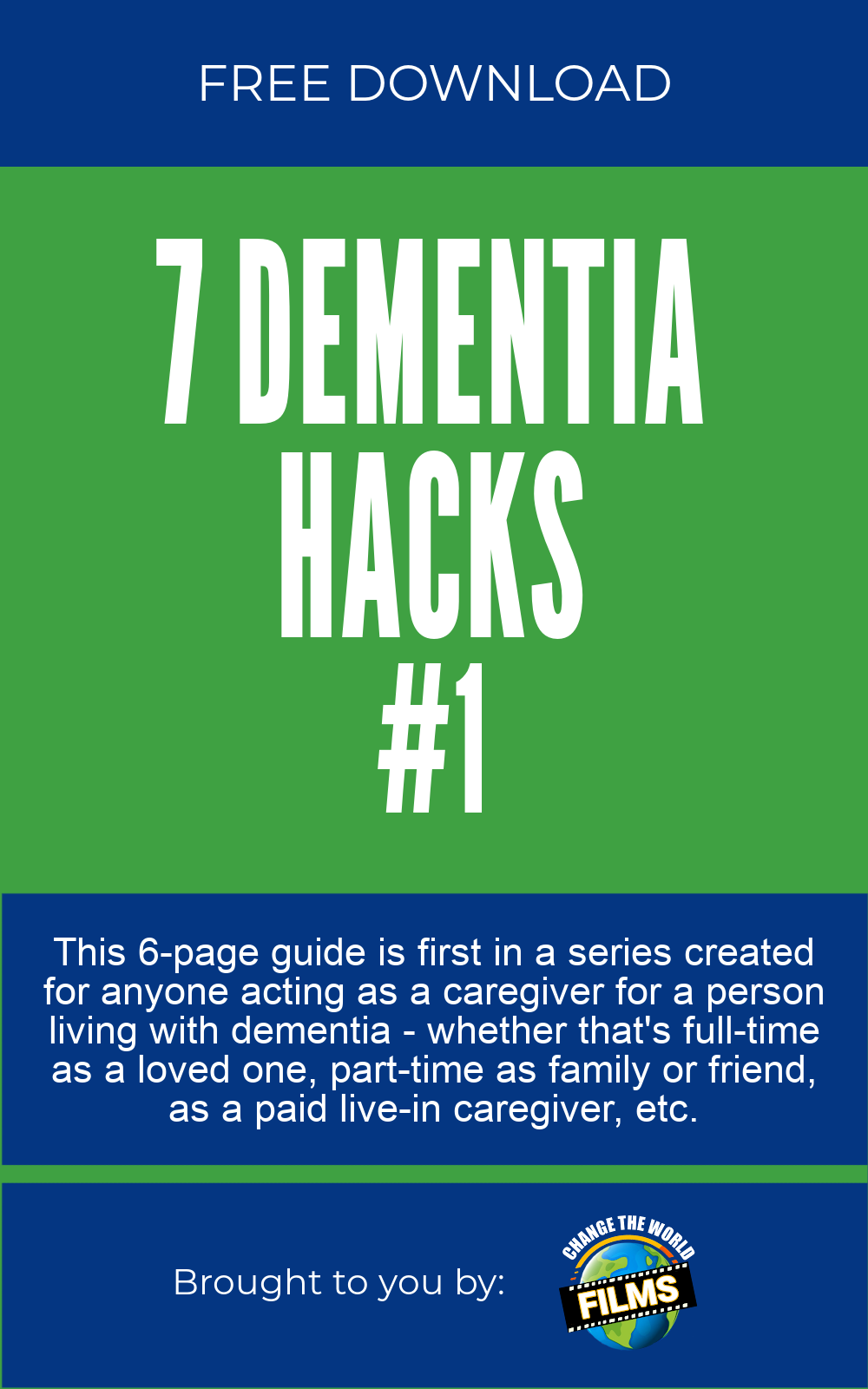 Seven Dementia Hacks #1 - Cover